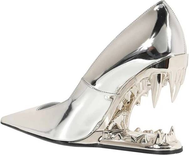 Gcds Puntige Neus Patent Leren Pumps