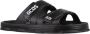 Gcds Logo-strap Sandals Zwart Heren - Thumbnail 5