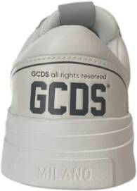 Gcds Witte lage sneakers