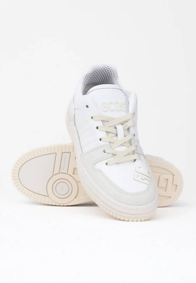 Gcds Witte Sneakers Moderne Stijl
