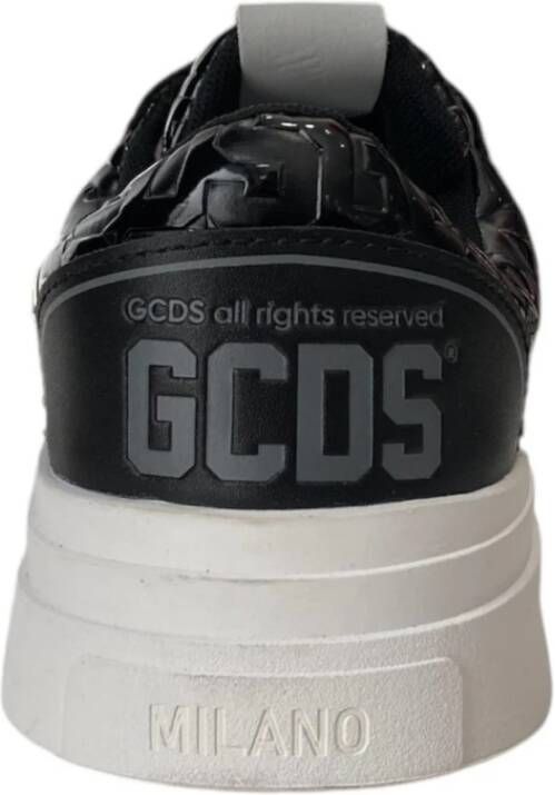 Gcds Zwarte lage sneakers