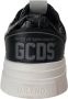 Gcds Zwarte Monogram Sneaker met Logo Detail Black - Thumbnail 5