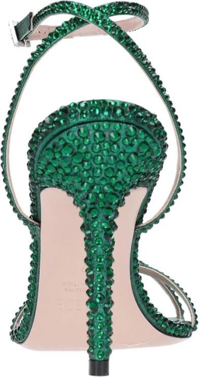 Gedebe Sandalen Groen Green Dames