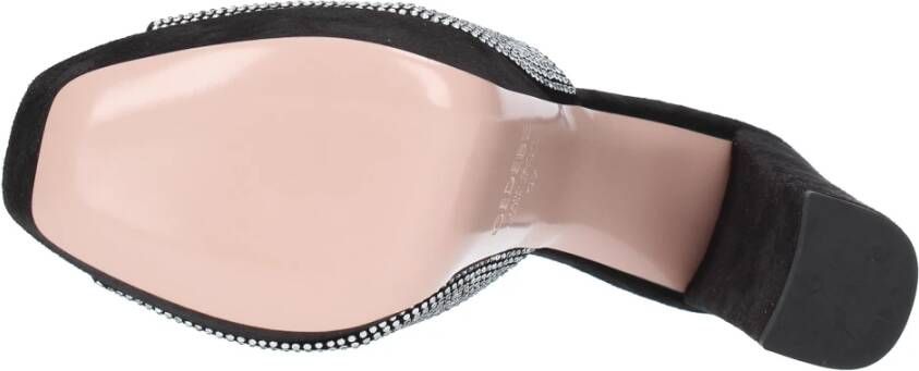 Gedebe Sandalen Zwart Black Dames