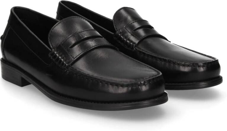 Geox Ademende en comfortabele heren mocassin Black Heren