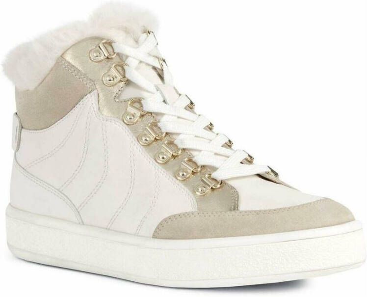 Geox Leelu Off Light Taupe Booties Wit Dames