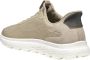 GEOX U55MPA Lage sneakersHeren sneakersVrije tijdsschoenen Wit beige - Thumbnail 8