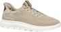 GEOX U55MPA Lage sneakersHeren sneakersVrije tijdsschoenen Wit beige - Thumbnail 9