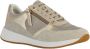 Geox Beige Casual Textiel Sneakers met 4cm Rubberen Zool Beige Dames - Thumbnail 7