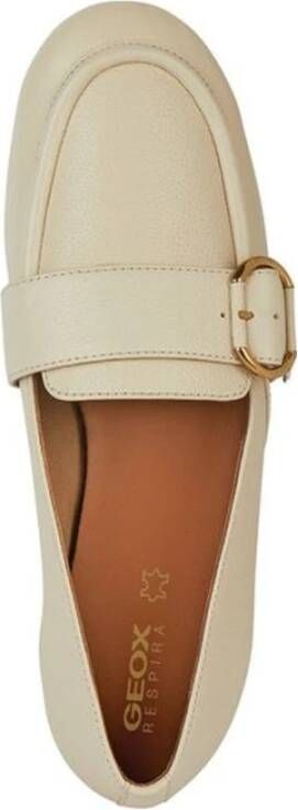 Geox Beige Loafers voor vrouwen Beige Dames