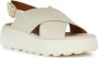 Geox Stijlvolle platte sandalen voor vrouwen Beige Dames - Thumbnail 13