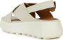 Geox Stijlvolle platte sandalen voor vrouwen Beige Dames - Thumbnail 14