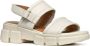 Geox Beige Platte Sandalen Lisbona Sand Beige Dames - Thumbnail 4