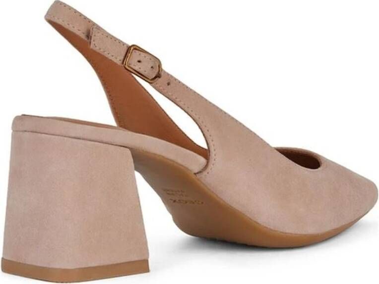 Geox Beige Pumps voor Vrouwen Beige Dames