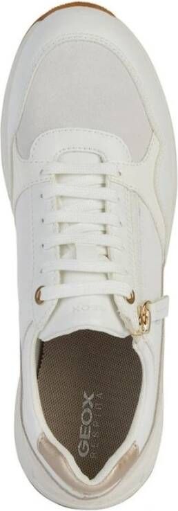 Geox Beige Sneakers voor Vrouwen Beige Dames