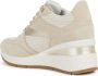 Geox Stijlvolle Sneakers voor Mannen en Vrouwen Beige Dames - Thumbnail 6