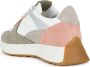Geox Beige Sneakers voor Vrouwen Multicolor Dames - Thumbnail 3