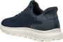 Geox Blauwe Casual Textiel Sneakers met 3cm Rubberen Zool Blue Heren - Thumbnail 11