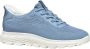 Geox Blauwe Casual Textiel Sneakers Vrouwen Blue Dames - Thumbnail 7