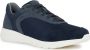 Geox Blauwe Monreale Sneakers voor Mannen Blue Heren - Thumbnail 4