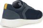 Geox Blauwe Monreale Sneakers voor Mannen Blue Heren - Thumbnail 6