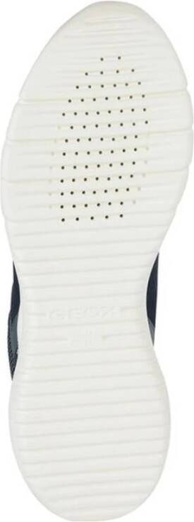 Geox Blauwe Monreale Sneakers voor Mannen Blue Heren