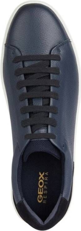 Geox Blauwe Sneakers voor Mannen Blue Heren
