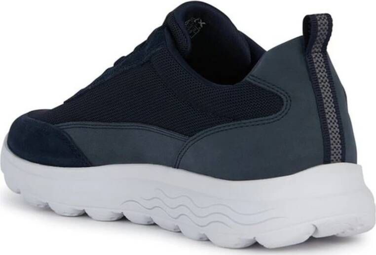 Geox Blauwe Sneakers voor Mannen Blue Heren