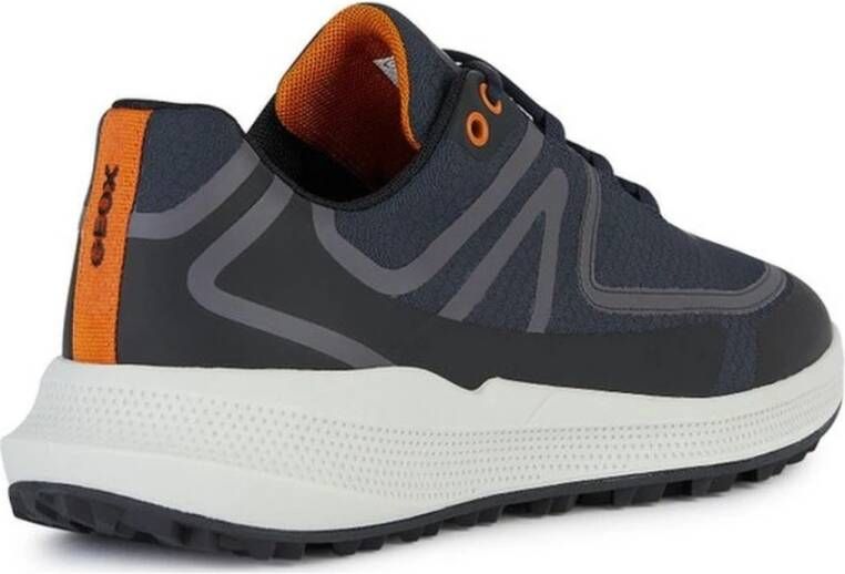 Geox Blauwe Sneakers voor Mannen Blue Heren