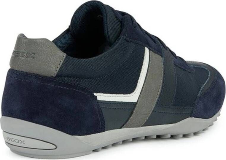 Geox Blauwe Sneakers voor Mannen Blue Heren