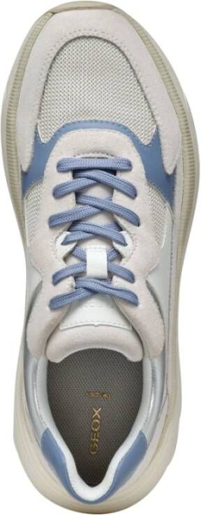 Geox Blauwe Vrijetijdssneakers voor Vrouwen