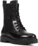 Geox Zwarte Veterschoenen voor Vrouwen Black Dames - Thumbnail 4