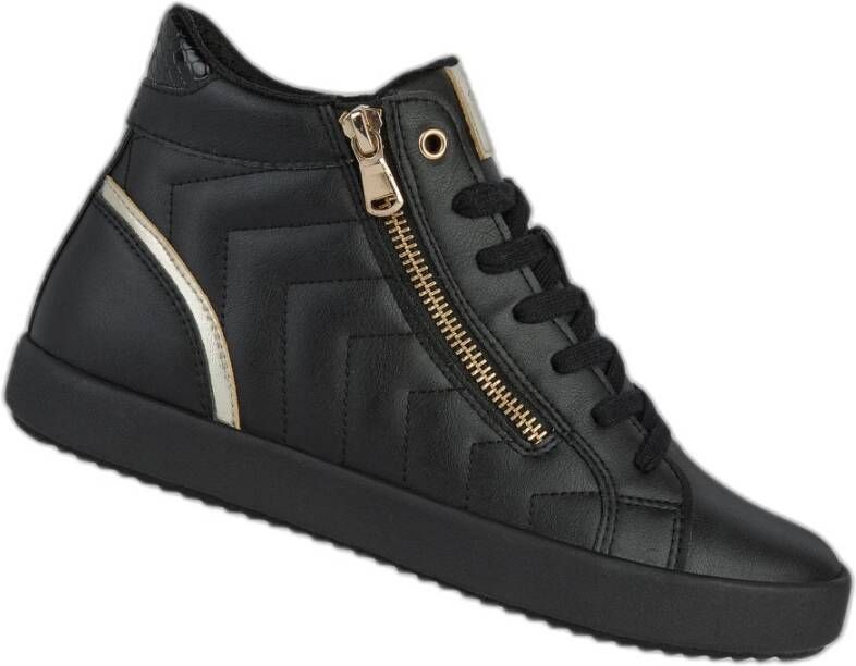 Geox Blomiee Damessneakers Zwart Dames