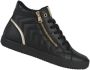 Geox Blomiee Damessneakers Zwart Dames - Thumbnail 8