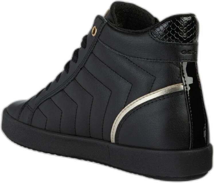 Geox Blomiee Damessneakers Zwart Dames