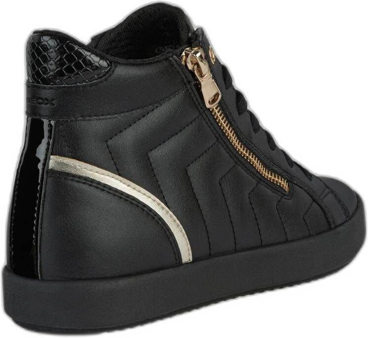 Geox Blomiee Damessneakers Zwart Dames