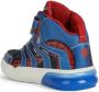 GEOX Sneakers J Grayjay Spiderman Blauw Rood Fashionwear Kind - Thumbnail 11