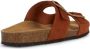 Geox Bruine platte sandalen voor vrouwen Brown Dames - Thumbnail 5