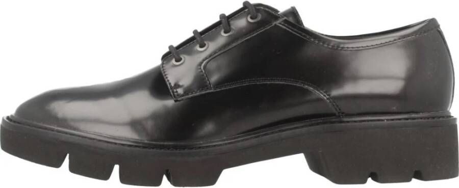 Geox Stijlvolle Veterschoenen voor Vrouwen Red Dames