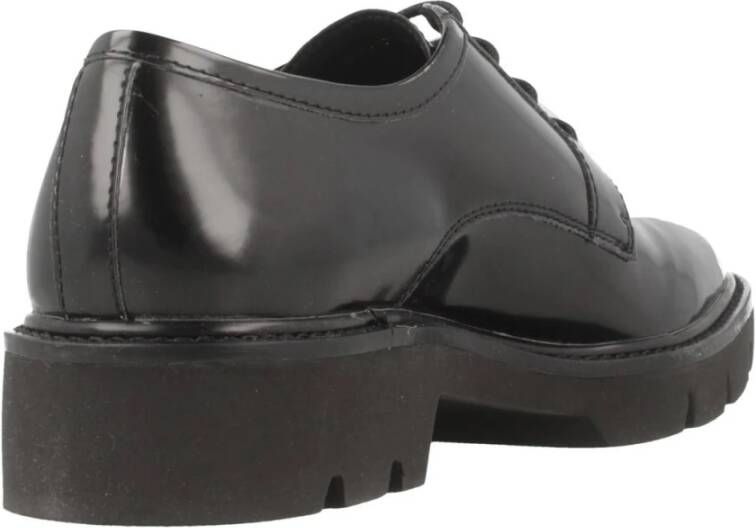 Geox Stijlvolle Veterschoenen voor Vrouwen Red Dames
