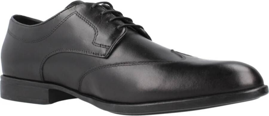 Geox Business Shoes Black Heren