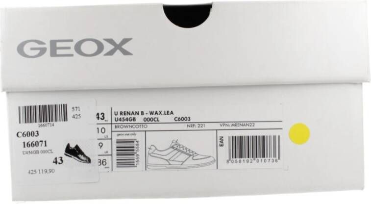 Geox Casual Sneakers Renan Stijl
