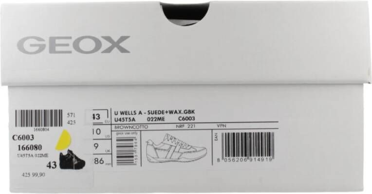 Geox Casual Sneakers voor Mannen en Vrouwen