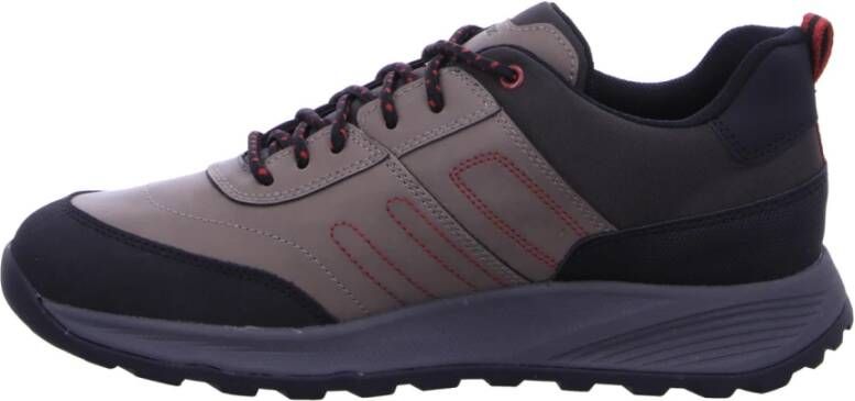 Geox Casual Veterschoenen Duifgrijs