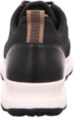 Geox Casual Veterschoenen in Zwart en Beige
