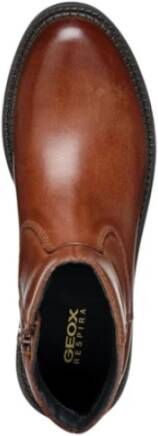 Geox Chelsea Laarzen Brown Dames