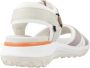 Geox Comfortabele platte sandalen voor vrouwen White Dames - Thumbnail 5