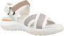 Geox Comfortabele platte sandalen voor vrouwen White Dames - Thumbnail 7