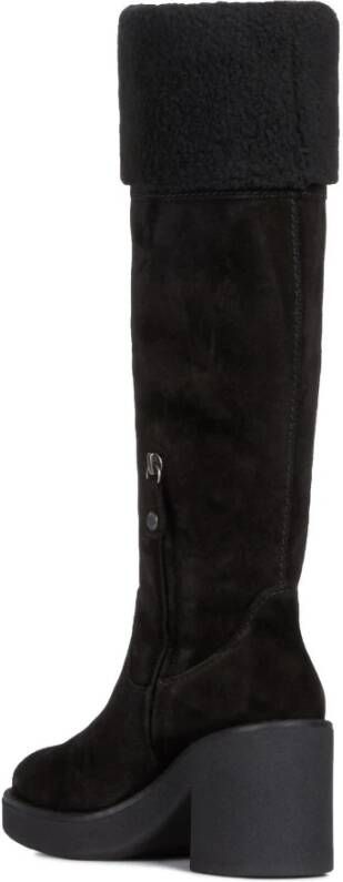 Geox D Adrya M B Boots Zwart Dames