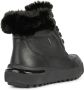Geox Zwarte Casual Gesloten Platte Booties Black Dames - Thumbnail 6